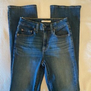 LEVIS 725 HIGH RISE BOOTCUT WOMEN'S JEANS